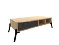 Set mobilier living, Puqa Design, Ponuse, PAL, Stejar safir / Antracit