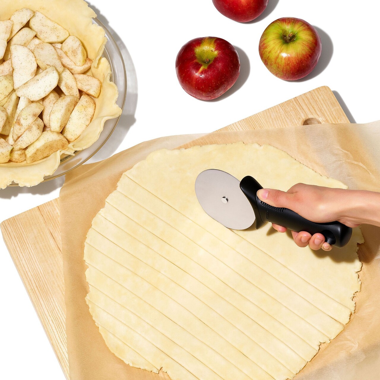 Feliator pizza, inox, 10,6 cm, "Good Grips" - OXO - imagine 2