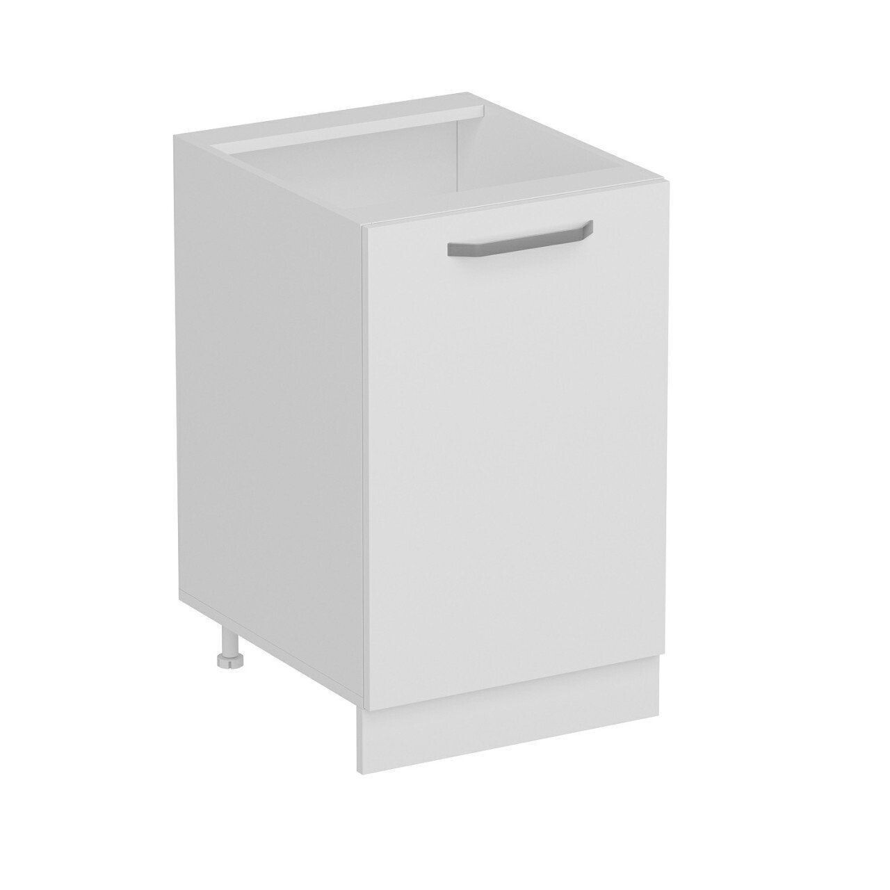Dulap pentru bucatarie, Hanah Home, Minar, 50x87x58 cm, Alb — imaginea 4