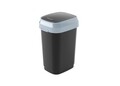 Cos de gunoi Dual Swing S , plastic, 5.8 L, negru