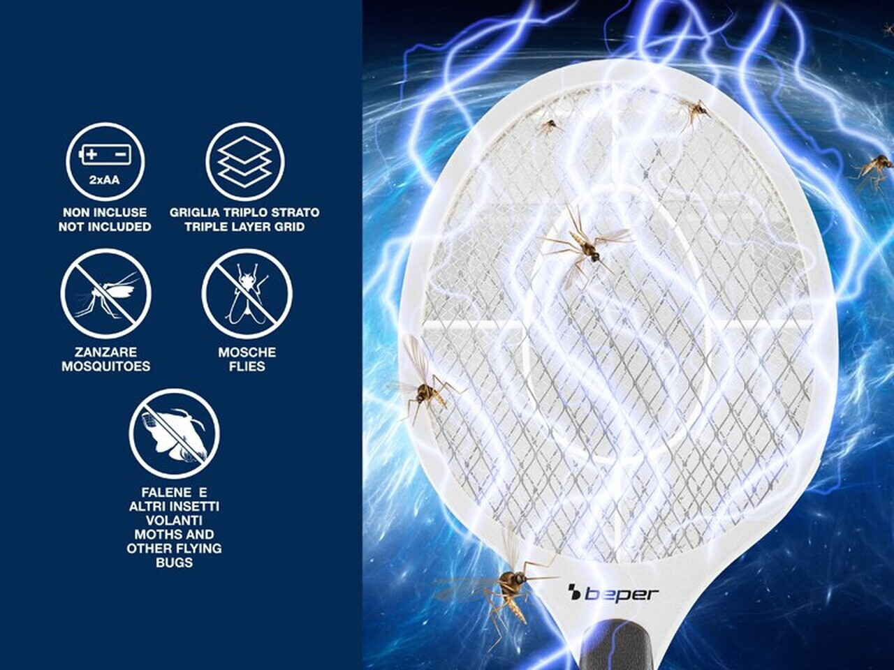 Paleta electrica impotriva insectelor, P206ZAN200, Beper, 0.03 W - view 7