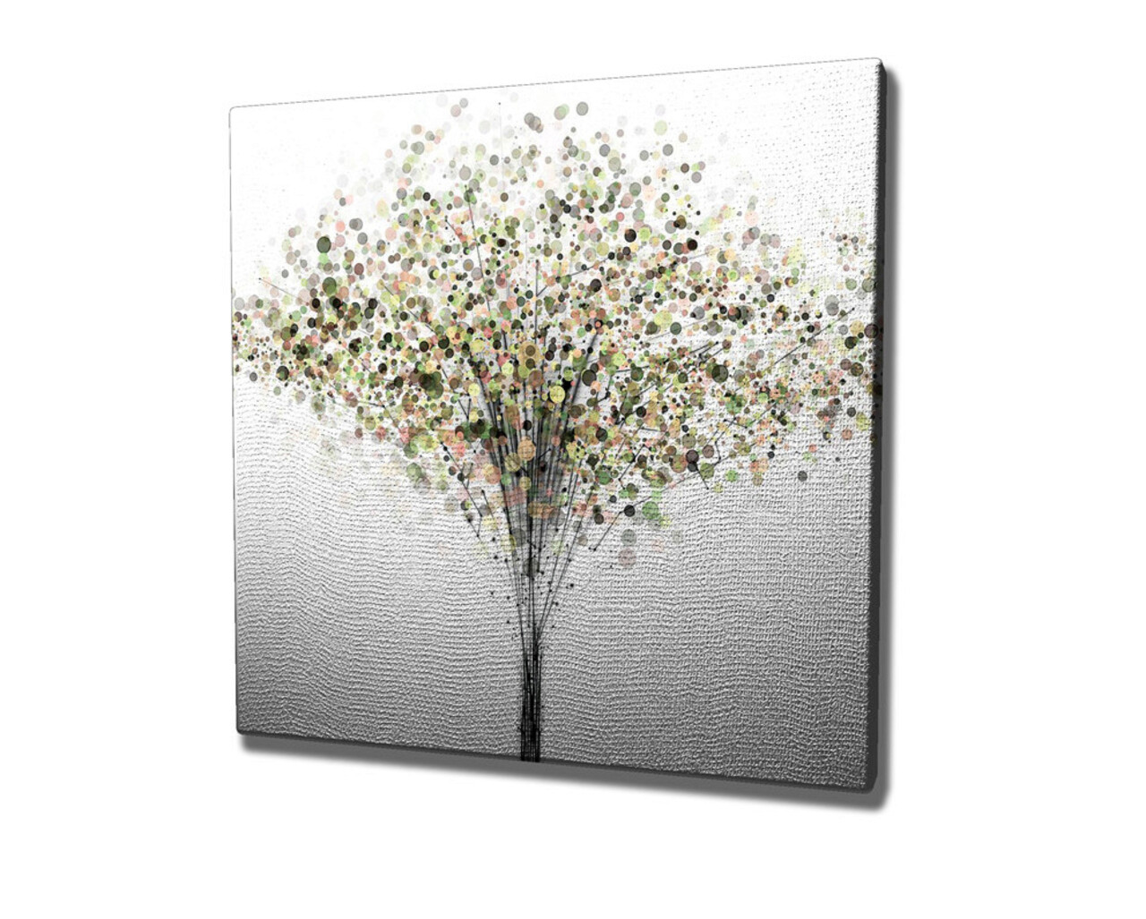 Tablou decorativ, KC331, Cadru: 100% LEMN (grosime: 3 cm), Multicolor - view 3