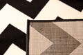 Covor Maferic, Decorino, 160x230 cm, polipropilena, negru/bej
