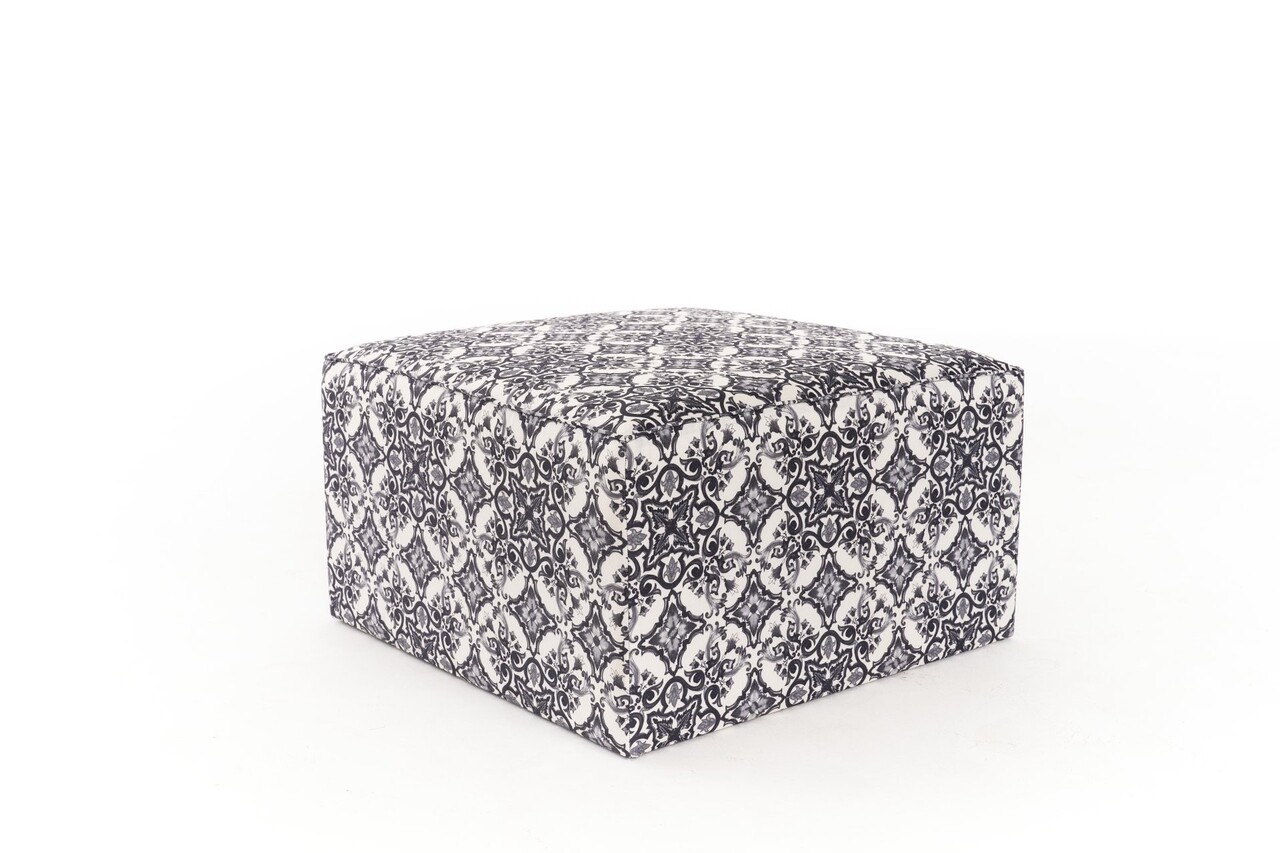 Taburet, Atelier del Sofa, 825BLC5191, Lemn, Gri - view 3