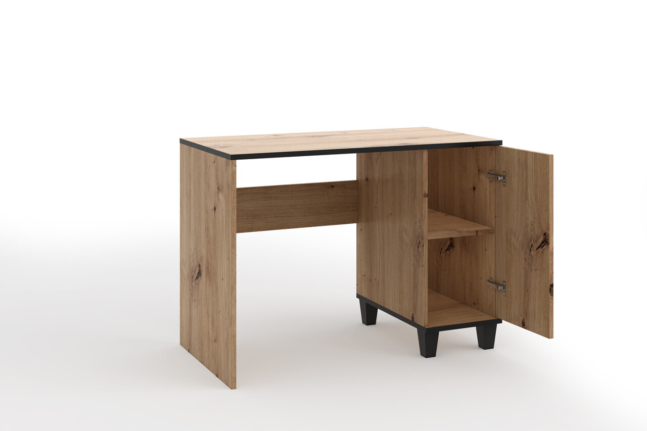 Birou ADRK, Pola 08, 100x56x75 cm, PAL laminat, artisan — imaginea 2