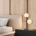 Lampa de masa, Opviq, 892OPV1145, Metal, Negru