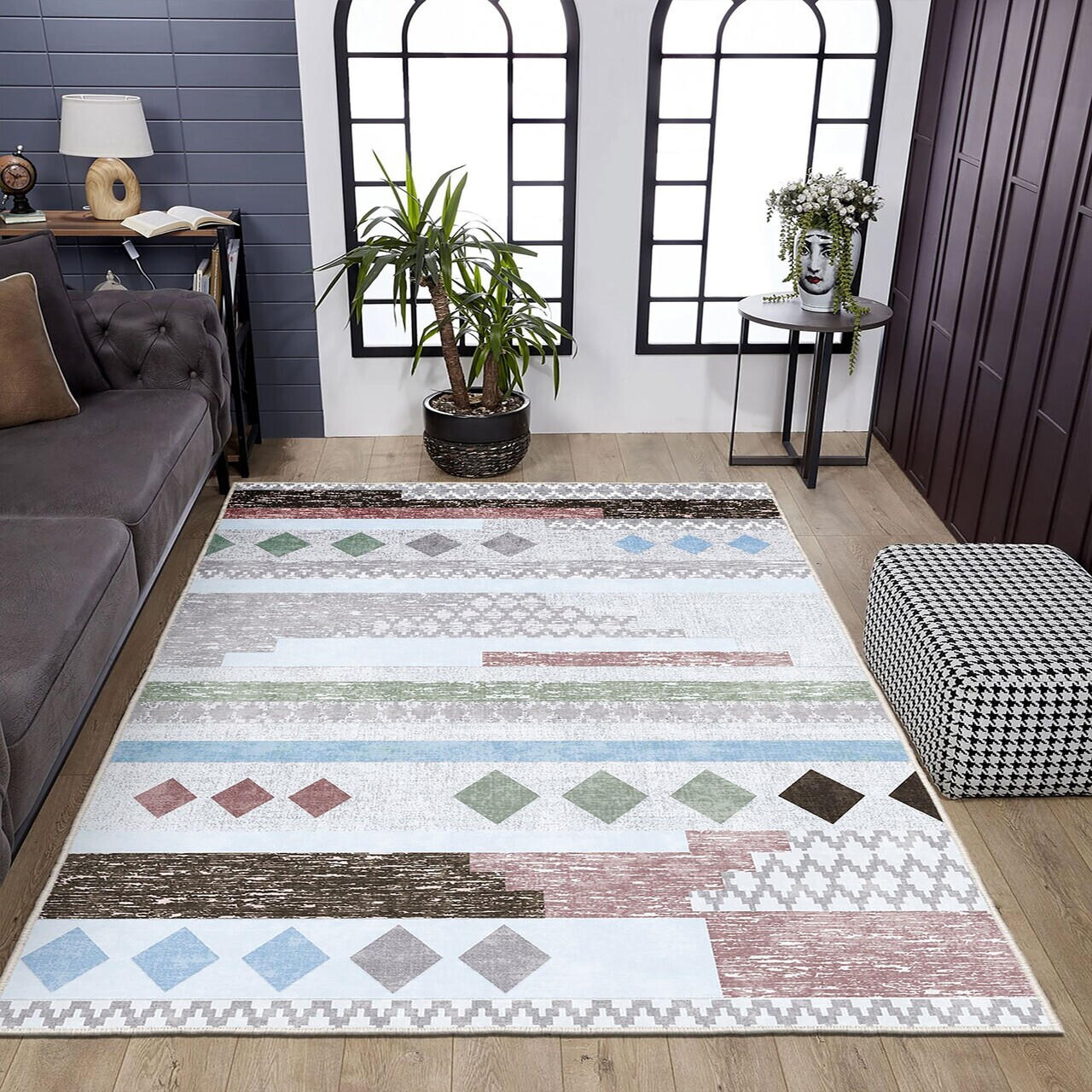 Covor, Infkece16, 160x230 cm, Multicolor — imaginea 4