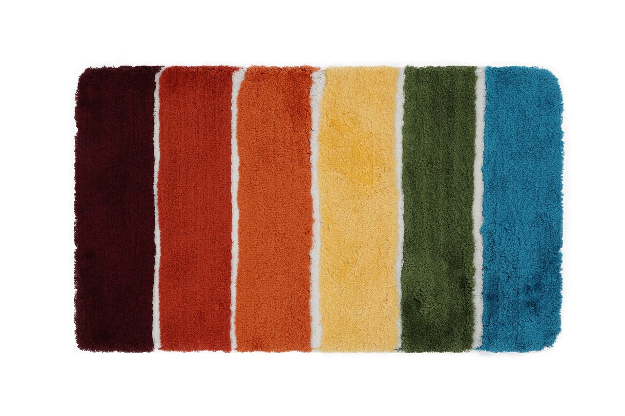 Covoras de baie, Chilai, Orrio, 70x120 cm, Acril, Multicolor - 2 | YEO