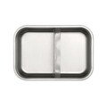 Caserola pentru pranz, Brabantia, Make&Take, 26x17.4x6.3 cm, 2 L, inox, argintiu mat