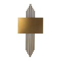 Aplica de perete, 615 - A, Opviq, 22 x 10 x 75 cm, 1 x E27, 40W, aramiu antic