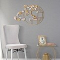 Decoratiune pentru perete, Mauro Ferretti, Nippon - A, 91.5 x 3 x 63 cm, fier, multicolor