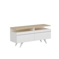 Comoda TV, Inarch, Berlin 120, Stejar / Alb