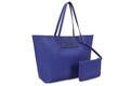 Geanta Juicy Couture 168, 45x13x30 cm, piele ecologica, albastru sax/albastru inchis
