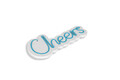 Decoratiune luminoasa LED, Cheers, Benzi flexibile de neon, DC 12 V, Albastru