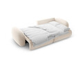 Coltar extensibil reversibil 4 locuri, Tonale, Cosmopolitan Design, 262x149x88 cm, tesatura chenille, bej deschis