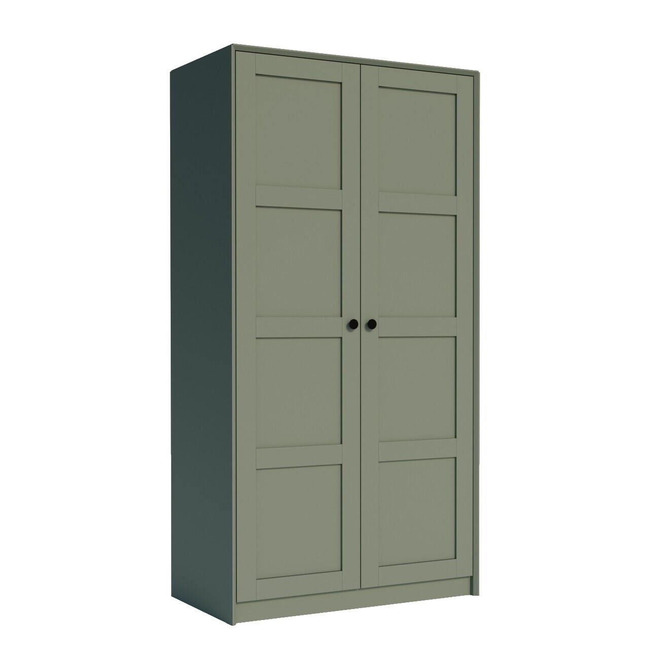 Dulap pentru haine, Hanah Home, Lucas 1600-241, 94x190x60 cm, Verde — imaginea 5