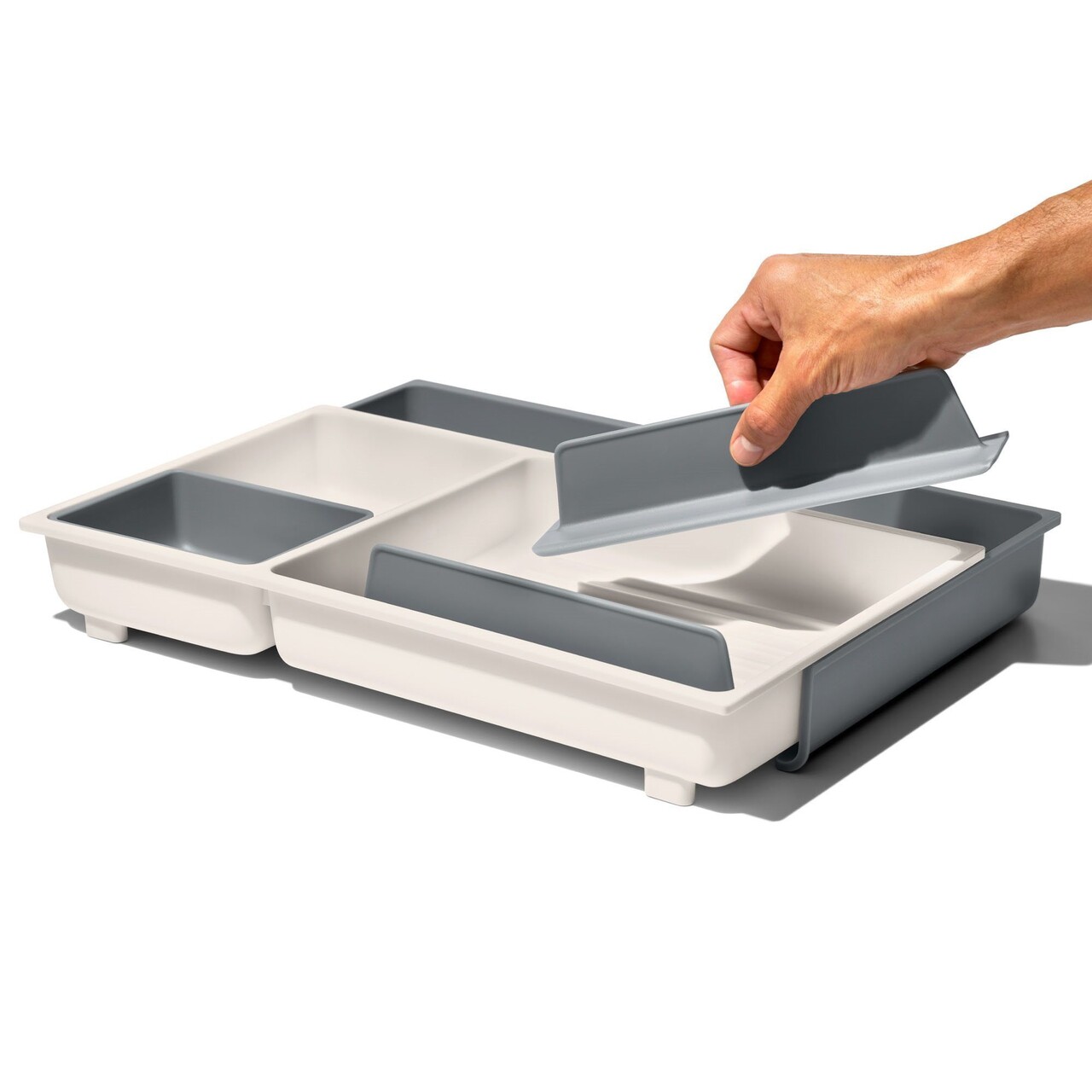 Organizator extensibil pentru sertar, plastic, 25-45,9 cm, "Good Grips" - OXO - imagine 11