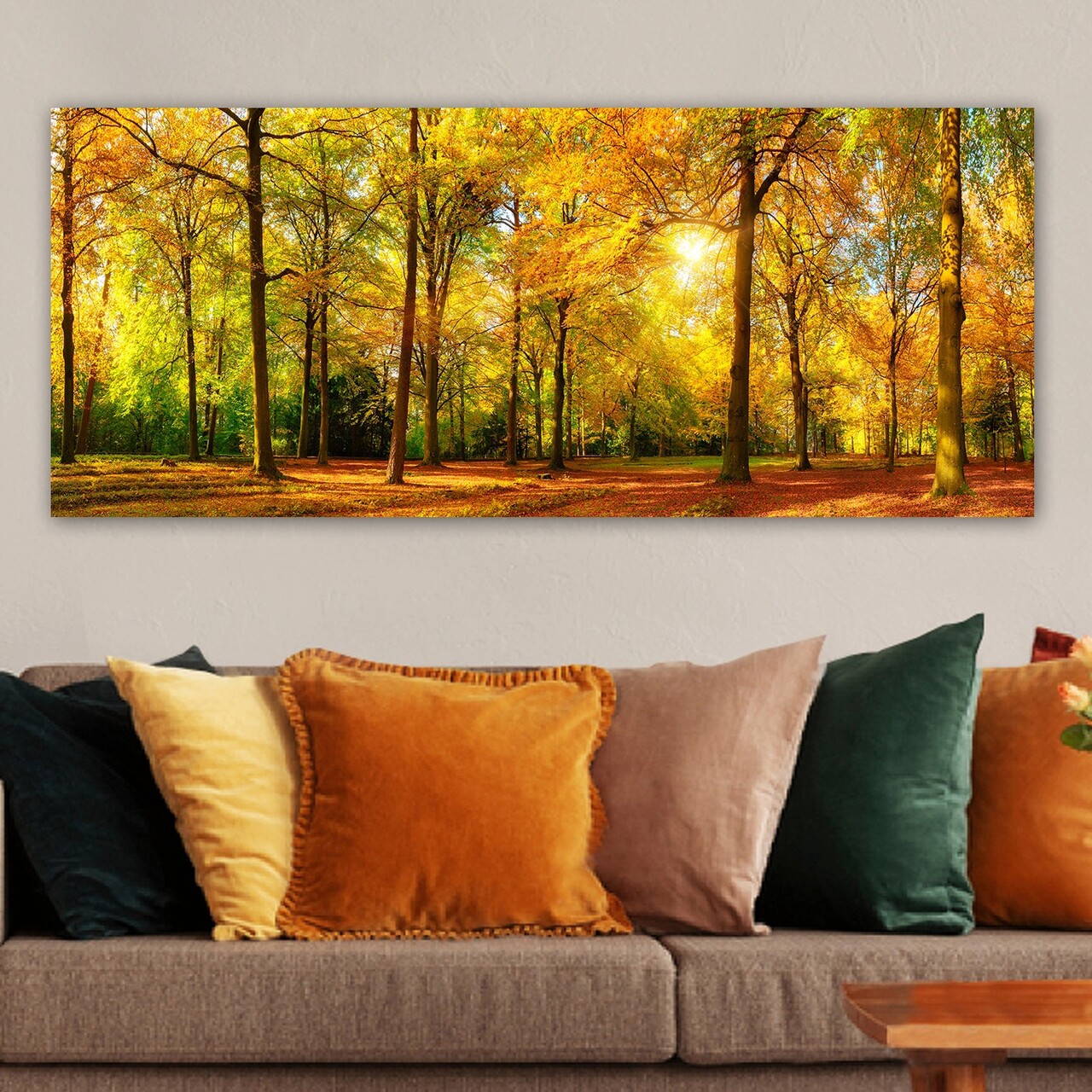 Tablou decorativ YTY812718_50120 Cadru: 100% LEMN (grosime: 3 cm) Multicolor