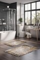 Set covorase de baie, Cartwright, CT-5097, Poliester, Multicolor