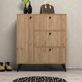Pantofar, Mezza, Bella 1802, 90x105x35 cm, Stejar