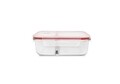 Caserola compartimentata cu capac, Iris Barcelona, sticla borosilicata, 1360  ml