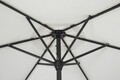 Umbrela pentru gradina / terasa, Kalife, Bizzotto, Ø 250 cm, stalp Ø 36 / 38 mm, aluminiu, natural
