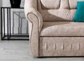 Coltar extensibil stanga 3 locuri ELTAP, LII-003, Lord II, 243x195x112 cm, lemn/poliester, bej deschis/bej