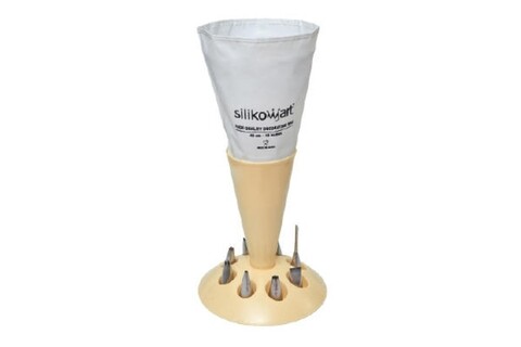 Suport pentru accesorii de decorat silikomart, Ø18.5x45 cm, polipropilena
