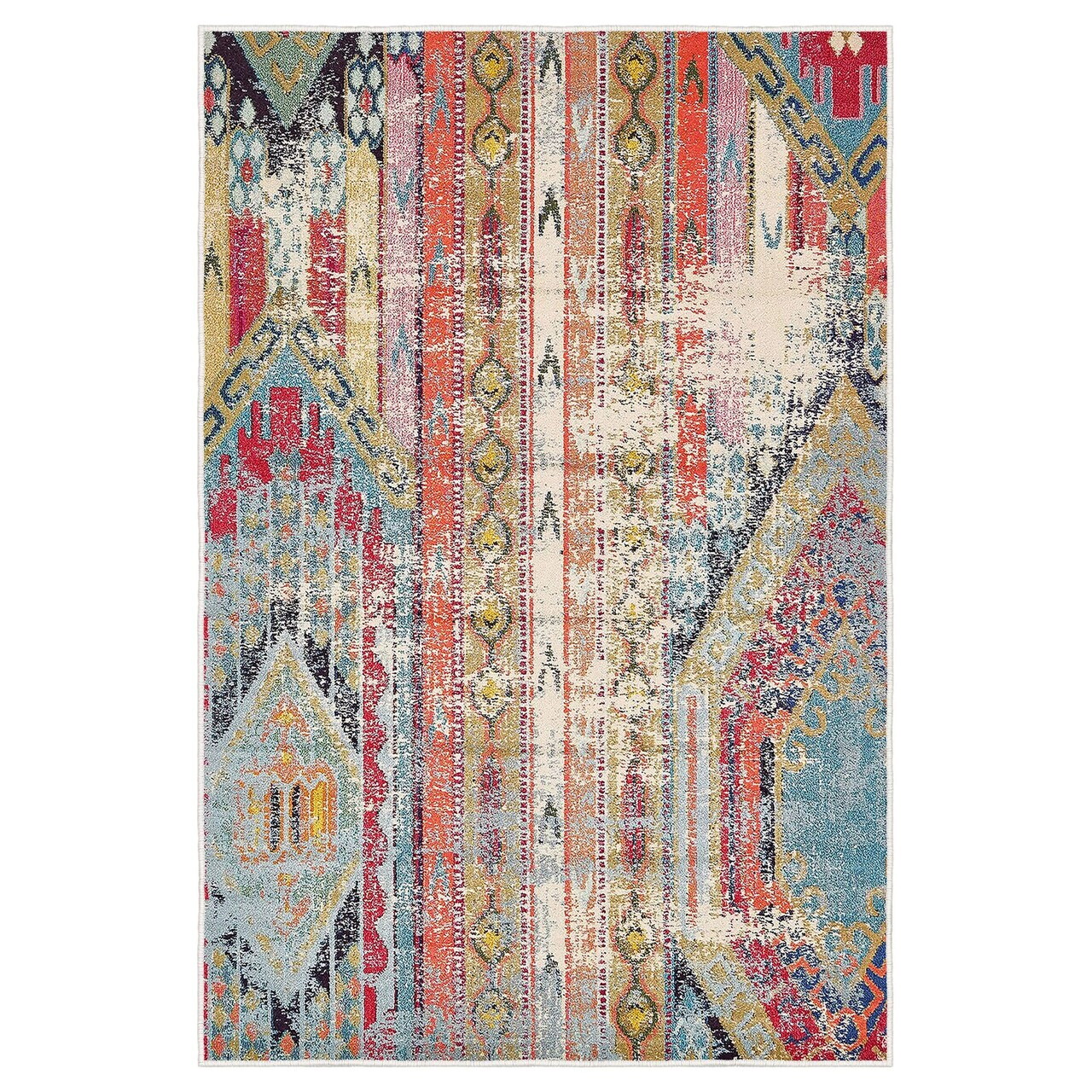 Covor, Woopamuk276, 100x300 cm, Bumbac/Poliester, Multicolor - view 3
