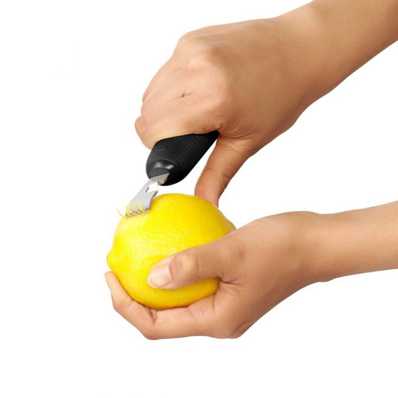 Ustensila razuit coaja citrice, inox, 13 cm, "Good Grips" - OXO - imagine 3
