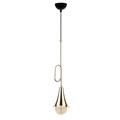 Lustra, Opviq, 892OPV1409, Metal, Aur/Negru