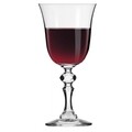 Set 6 pahare pentru vin rosu, Krosno, Krista, 220 ml, sticla cristal