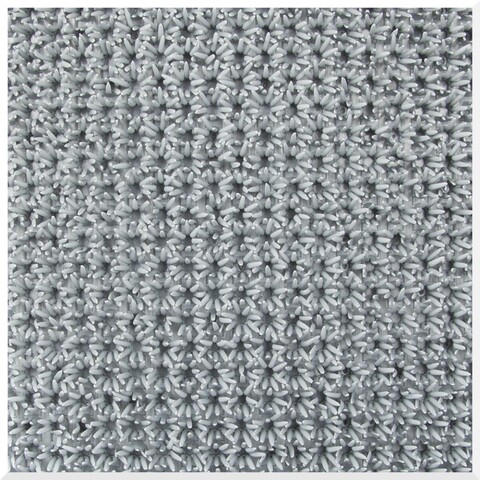 Covoras de intrare Finnturf, Decorino, 91x40 cm, polietilena, gri