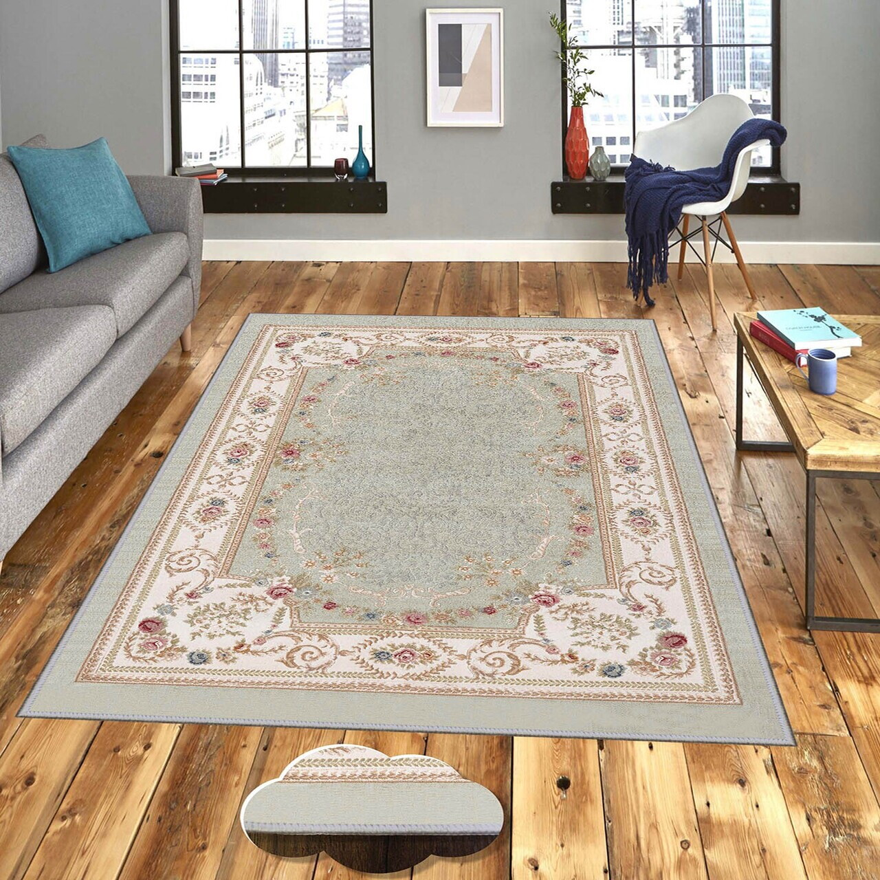 Covor, Eexfab625, 160x230 cm, Poliester, Multicolor