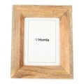 Rama foto Abese, Homla, 20x30 cm, lemn/sticla, natur