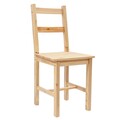 Set masa si 4 scaune Creaciones Meng, 110x73x73 cm / 38x45x85 cm, lemn de pin