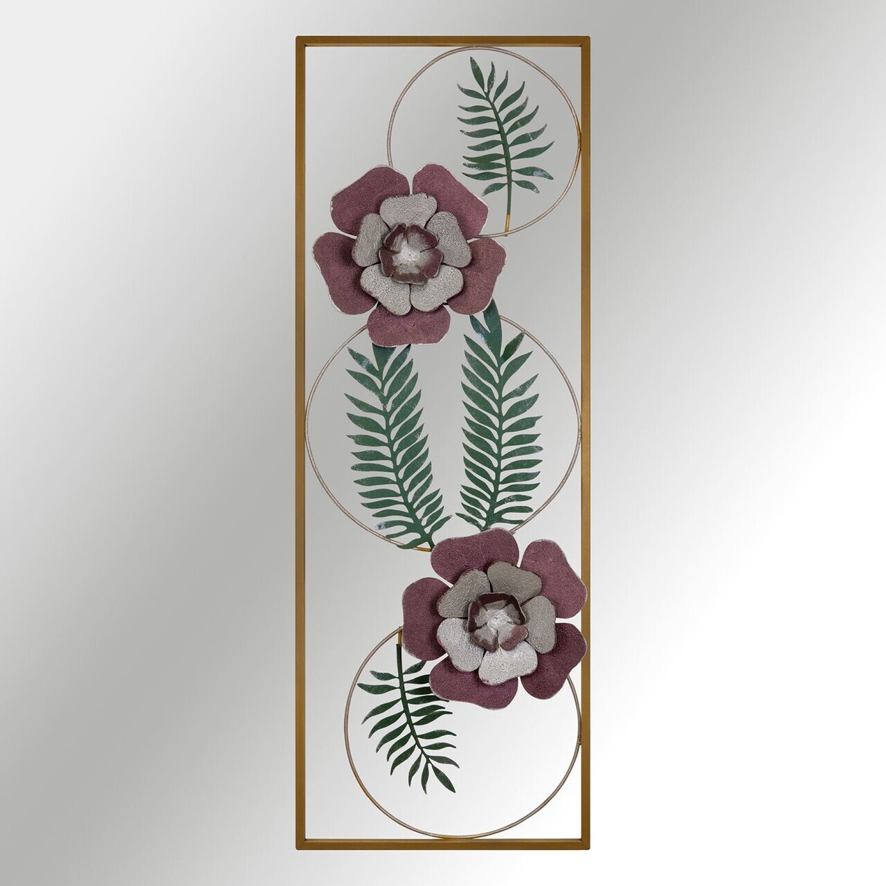 Decoratiune de perete, Menguen, Metal, Grosime: 0,6 mm, Multicolor — imaginea 7