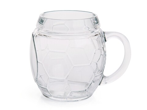 Halba, Football Cup, Excelsa, 650 ml, sticla, transparent