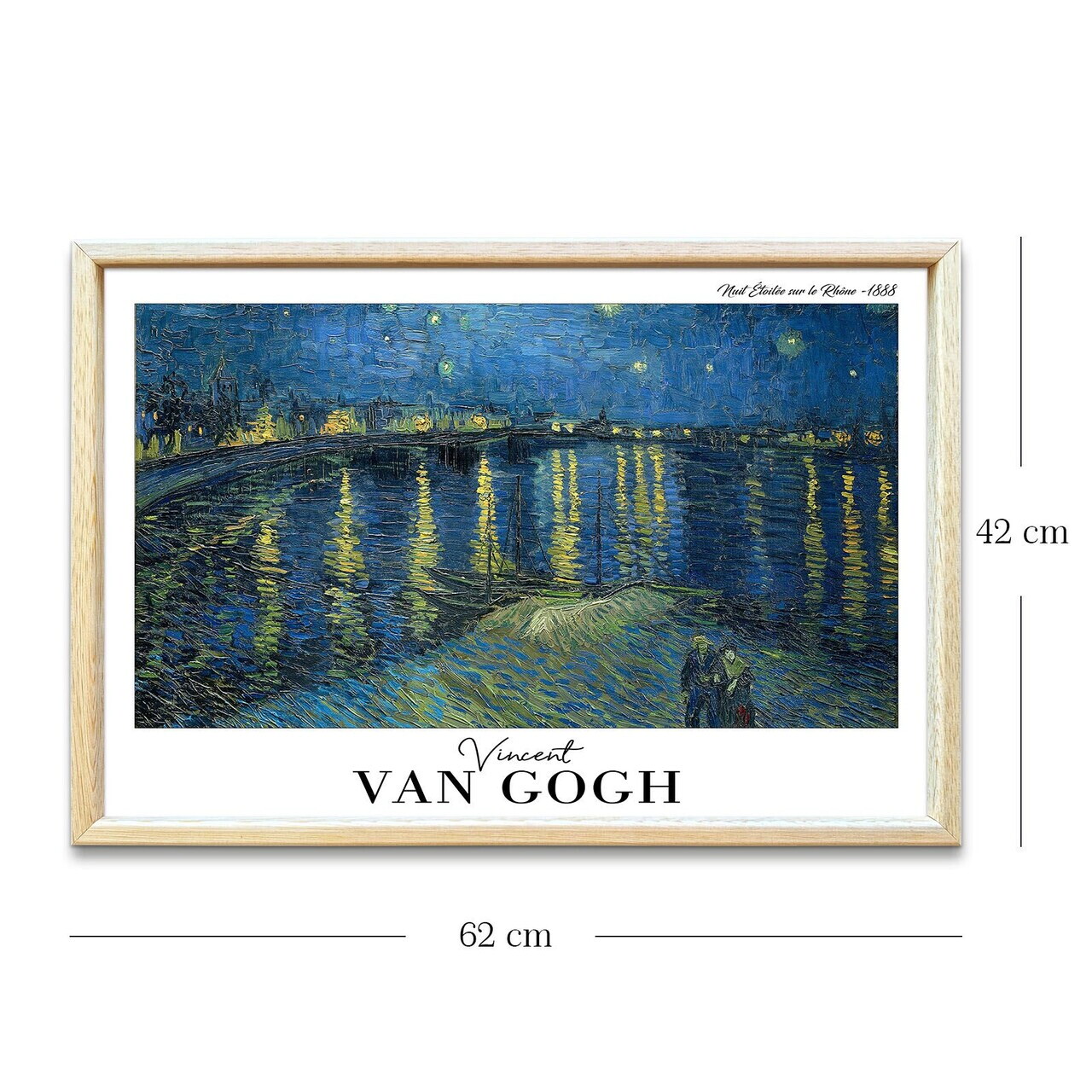 Tablou decorativ, 4262AHSGOGH-006, Lemn masiv, Fundal: 100% MDF (Grosime: 2,7 mm), Multicolor - view 5