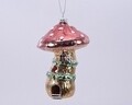Glob Mushroom, Decoris, 7x10.5 cm, plastic, multicolor