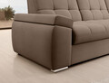 Coltar extensibil dreapta 3 locuri ELTAP, RT-20NU, Sado, 272x192x95 cm, lemn/poliester, maro deschis