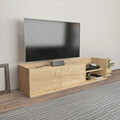 Comoda TV, Retricy, Krog, 160x35x36.8 cm, PAL, Stejar