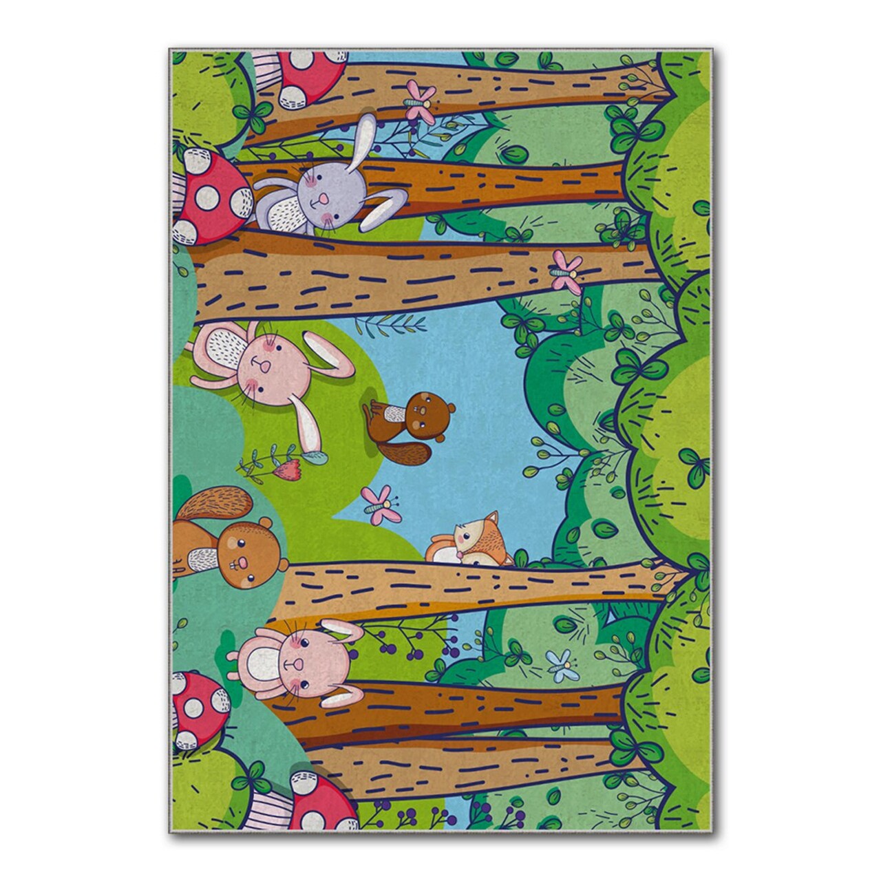 Covor, HMI KDC-64, 120x180 cm, Poliester, Multicolor