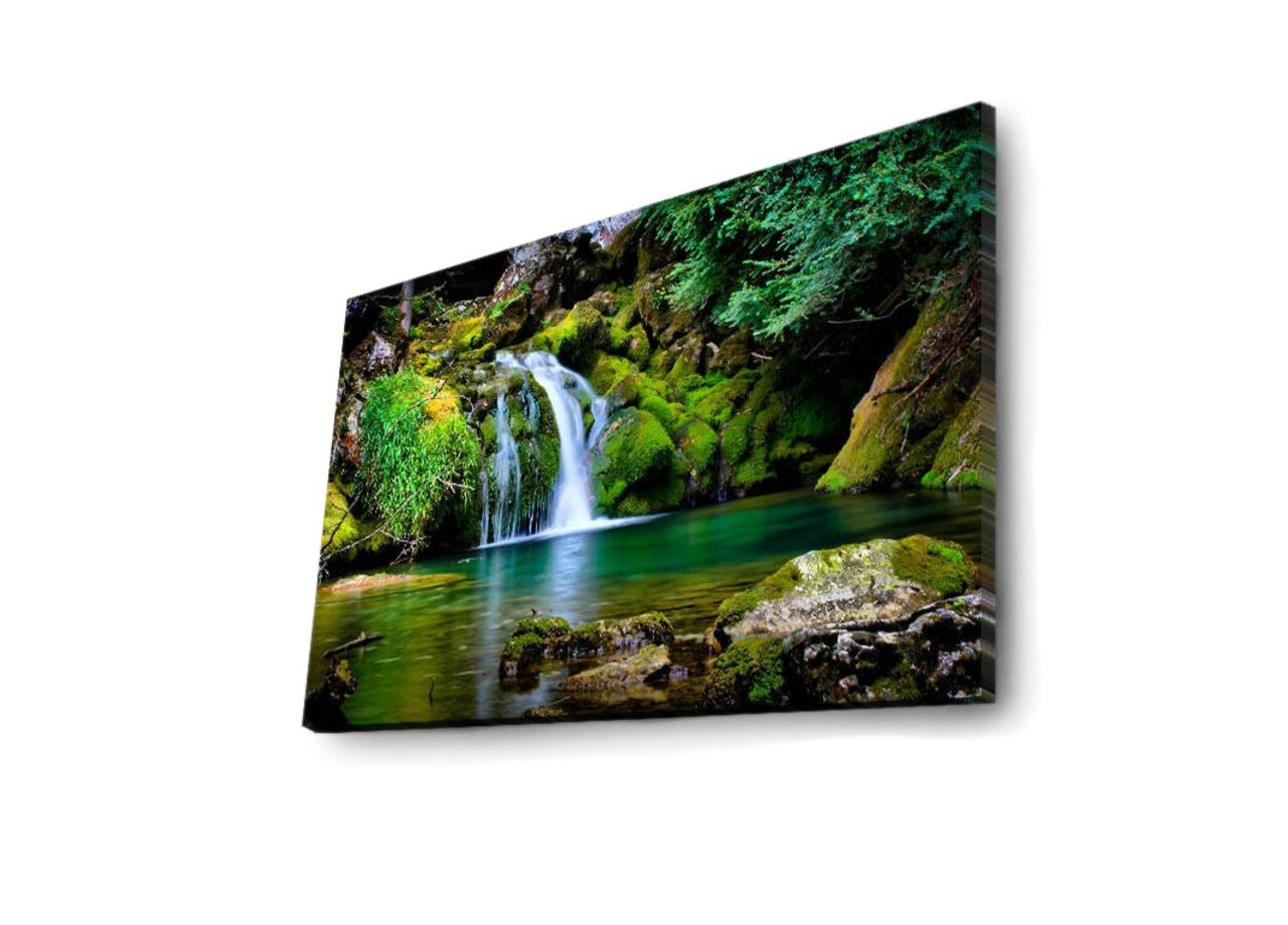 Tablou decorativ cu lumina LED, 4570DACT-34, Dimensiune: 45 x 70 cm, Multicolor - view 5