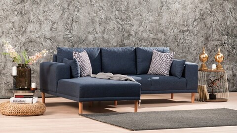 Coltar, balcab home, 825blc1395, lemn de fag, albastru inchis