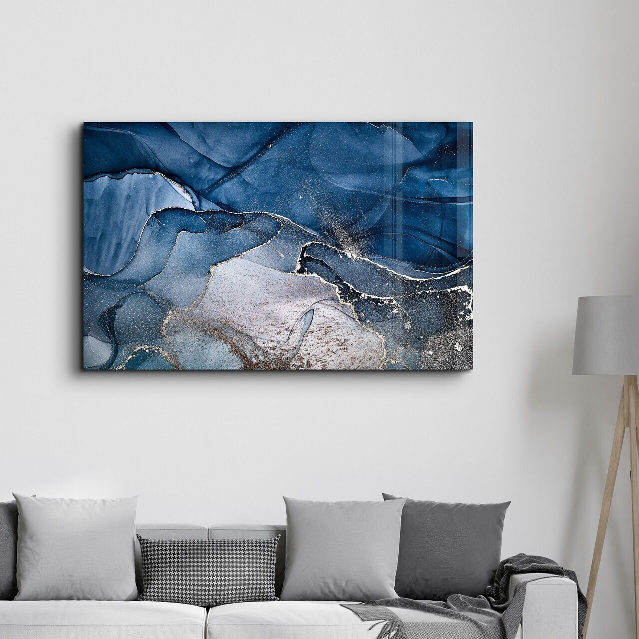 Tablou decorativ, CAM-2012, Dimensiuni: 70 x 110 cm, Multicolor — imaginea 3