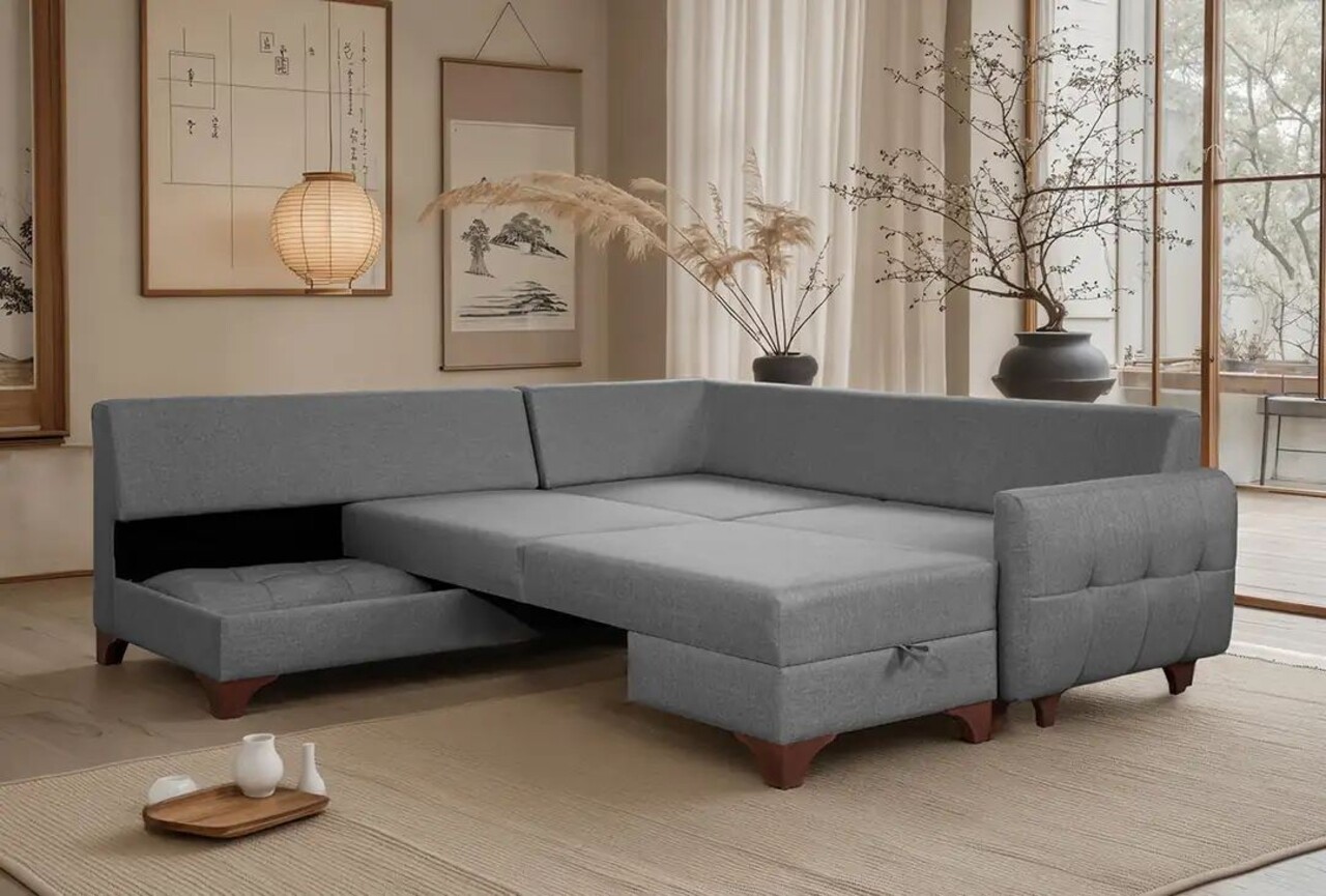 Coltar, Atelier del Sofa, 752EST1307, Lemn de carpen;PAL, Gri - view 3