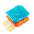 Set 2 mingi gonflabile cu protectie antisoc pentru joaca, Bumper Bubble Ball Bumpoy InnovaGoods, Ø62 cm, albastru/portocaliu