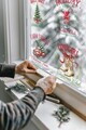 Sticker decorativ, 309128_3050, 30 x 50 cm, Multicolor
