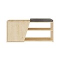 Pantofar Fiona, Decortie, 104x37x47 cm, PAL melaminat, oak